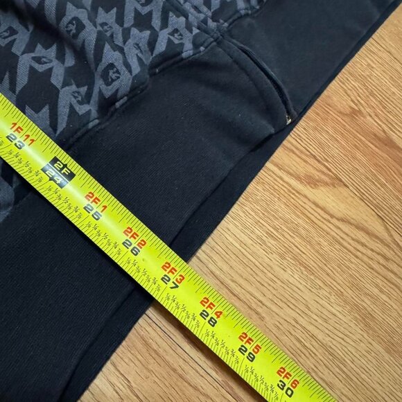 AND1 Y2K 2000s Full Zip All Over Print Basketball Hoodie - Picture 5 of 6